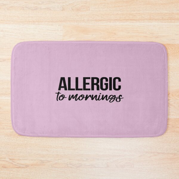 Item preview, Allergic to mornings designed and sold by LiveToLearn.