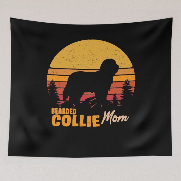 Item preview, Bearded Collie Dog Mom Vintage Retro designed and sold by rafaeltto.