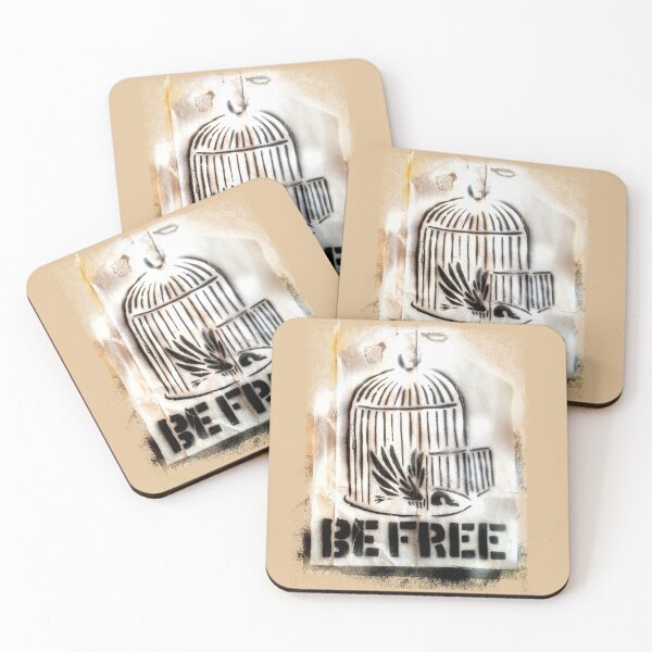 Item preview, Be Free: Stencil Graffiti  designed and sold by Sewer Rat  Circus.