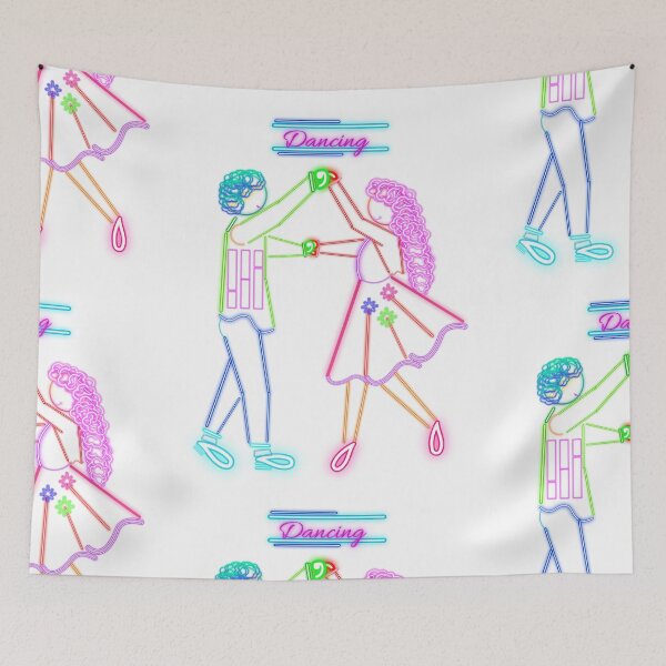 Item preview, Neon Dancing Couple designed and sold by BeatyinChaos.