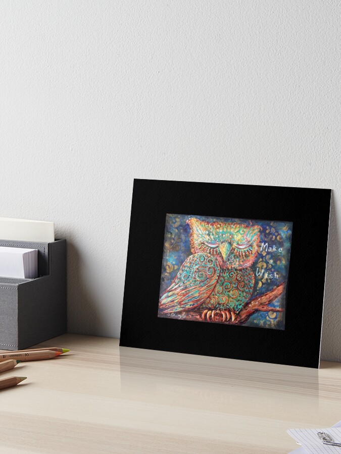 Thumbnail 1 of 2, Art Board Print, Make a wish designed and sold by Cheryle.