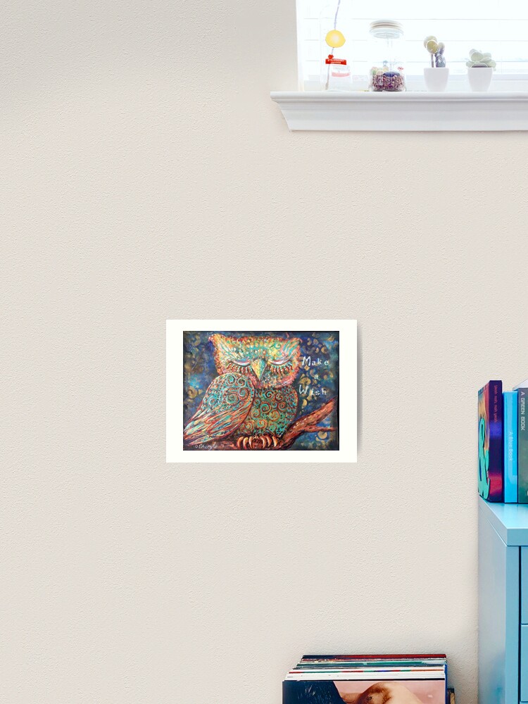 Thumbnail 2 of 3, Art Print, Make a wish designed and sold by Cheryle.