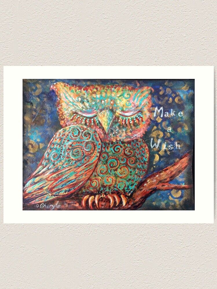 Thumbnail 1 of 3, Art Print, Make a wish designed and sold by Cheryle.