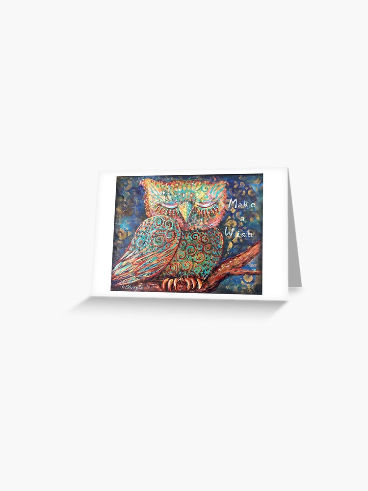 Thumbnail 1 of 2, Greeting Card, Make a wish designed and sold by Cheryle.
