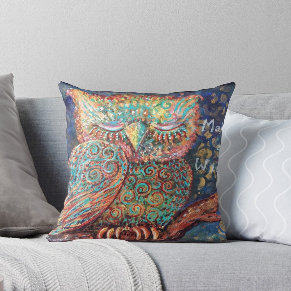 Item preview, Throw Pillow designed and sold by Cheryle.