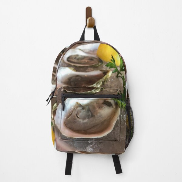 Item preview, Raw Oysters on Ice with Lemon and Parsley designed and sold by Happykale.