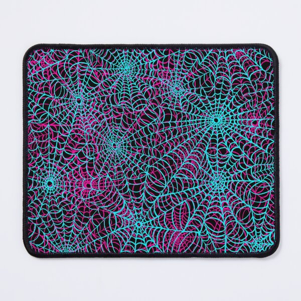 Item preview, Spiderwebs - Neon Blue & Pink designed and sold by ViLe-CULT.