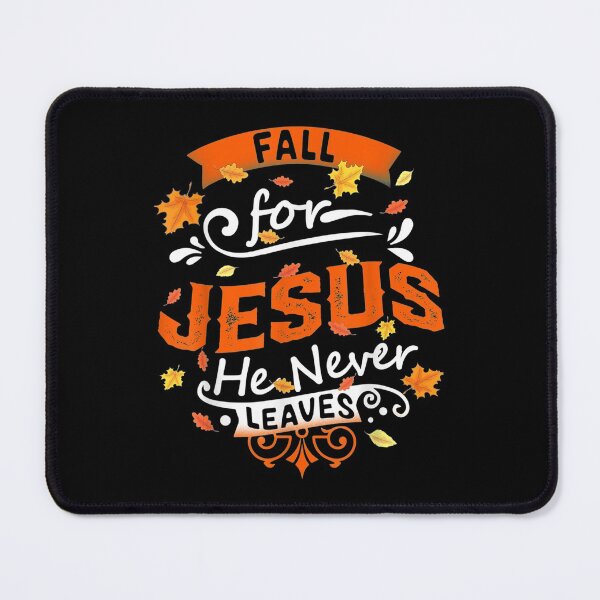 Item preview, Fall For Jesus He Never Leaves Christian Faith Jesus Vintage designed and sold by Tomaswikstrom.