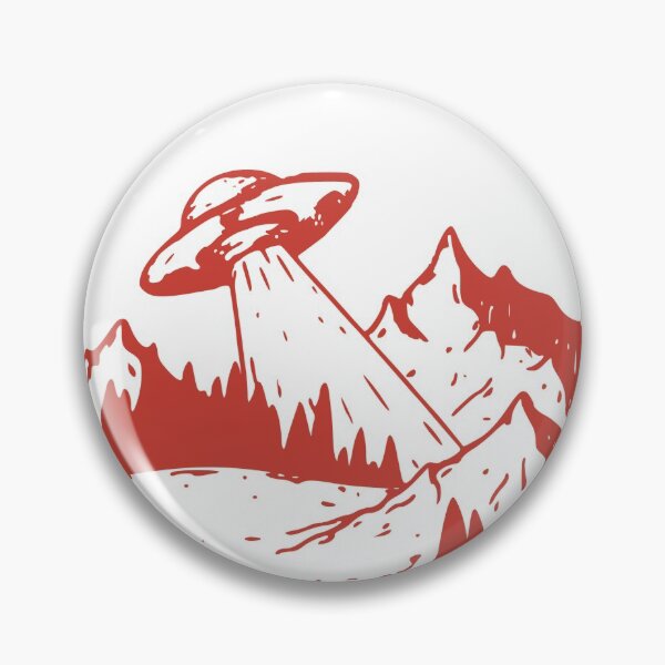 Item preview, I Dont Believe In Humans, UFO Flying Saucer, Red designed and sold by anghelapparel.