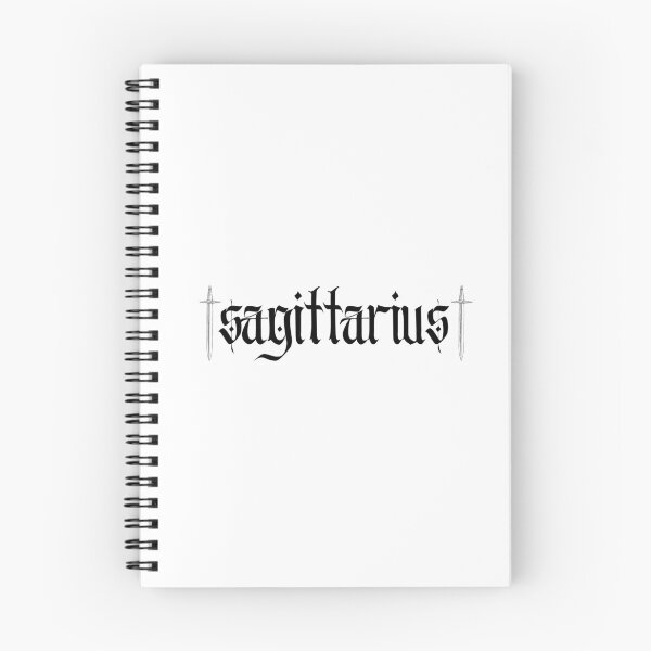 Item preview, Sagittarius Blackletter Swords designed and sold by kailunaprintco.