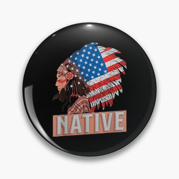 Item preview, Native American Day Flag USA for a Native American designed and sold by Hampusdahlin.