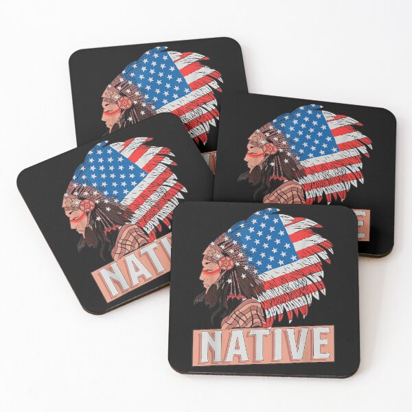 Item preview, Native American Day Flag USA for a Native American designed and sold by Hampusdahlin.