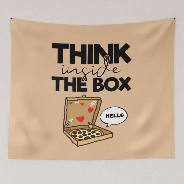 Item preview, Think Inside The Box - Pizza designed and sold by Ashberry2.