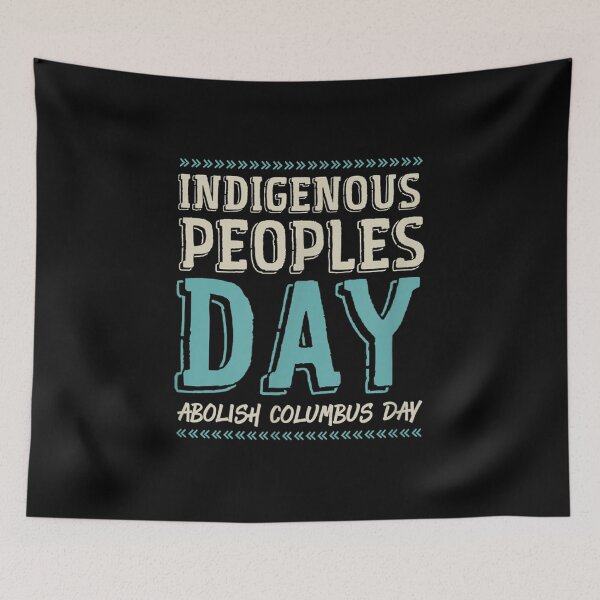 Item preview, Indigenous Peoples Day Abolish Columbus Day Native designed and sold by Hampusdahlin.