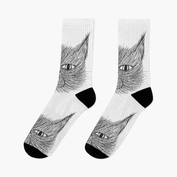 Item preview, Cat Head Line Art designed and sold by Elvira Draat.