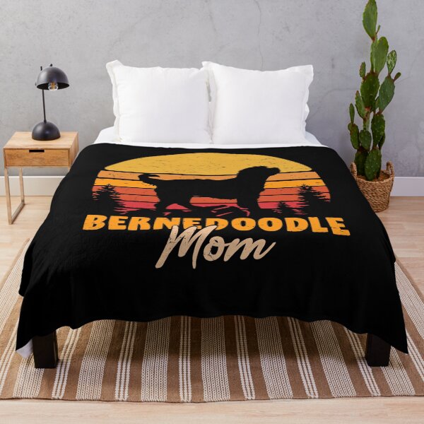 Item preview, Bernedoodle Dog Mom Vintage Retro designed and sold by rafaeltto.