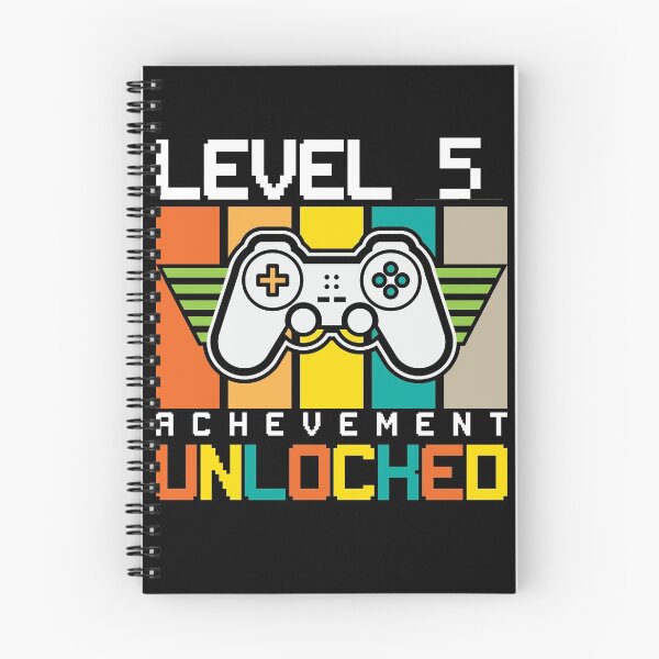 Item preview, 5th Birthday Shirt, Level 5 Achievement Unlocked T-Shirt, Video Gamer Gift, Gaming Shirt, Birthday Gamer Shirt designed and sold by UrbanJupiter1.