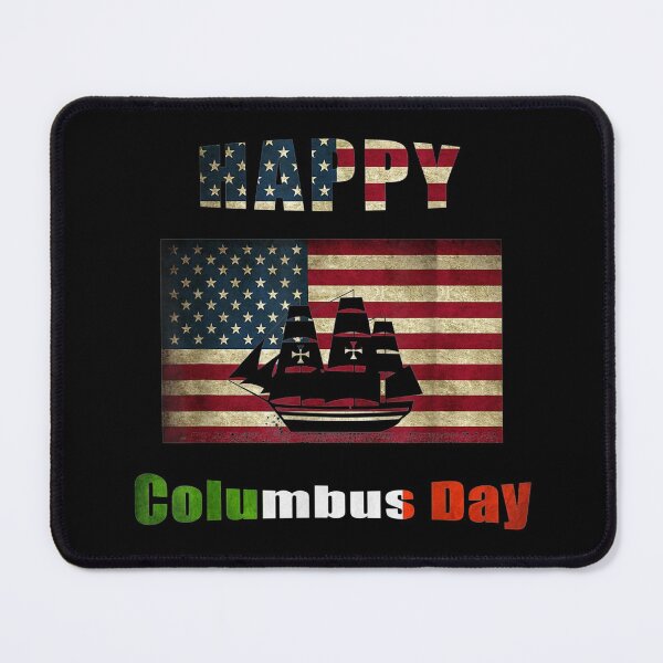 Item preview, Happy Columbus Day Discovery Italian Explorer Ship designed and sold by Hampusdahlin.