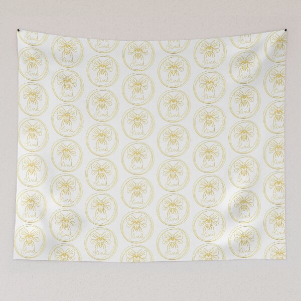 Item preview, Minimalistic yellow bee, Bee Kind designed and sold by mcb-jp.