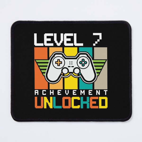 Item preview, 7th Birthday Shirt, Level 7 Achievement Unlocked T-Shirt, Video Gamer Gift, Gaming Shirt, Birthday Gamer Shirt designed and sold by UrbanJupiter1.