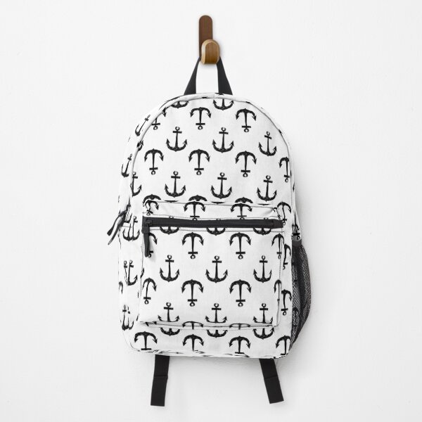 Anker | Anchor | Vintage | Schwarz Rucksack