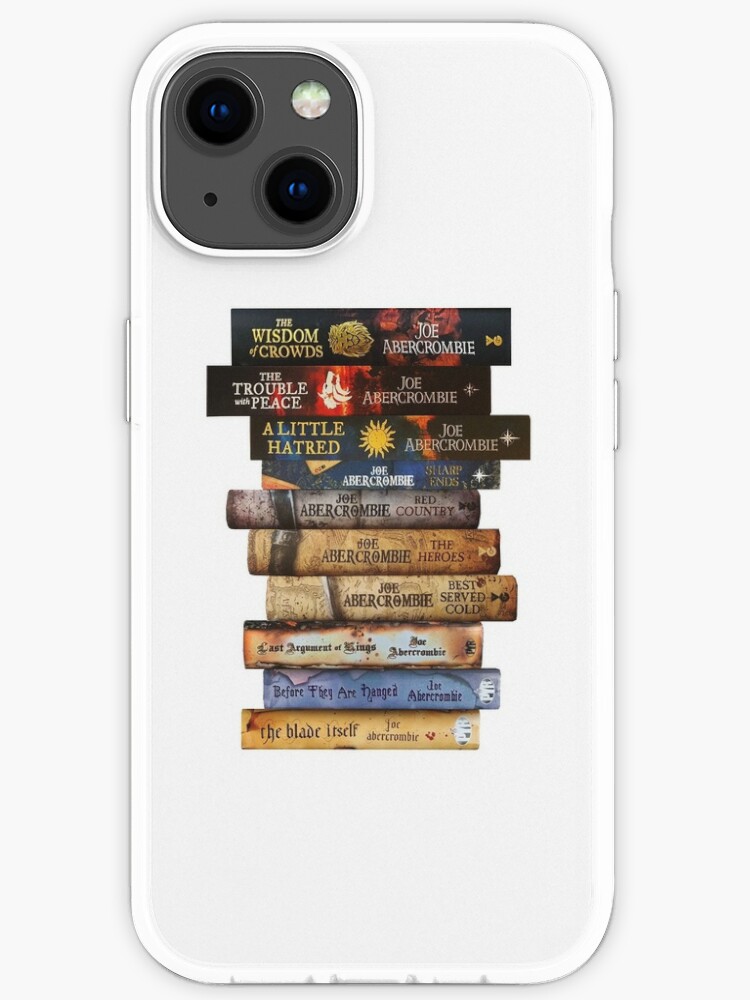 Joe Abercrombie Book Stack Iphone Case For Sale By Kyreeeeeeen Redbubble