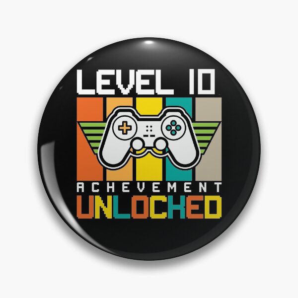 Item preview, 10th Birthday Shirt, Level 10 Achievement Unlocked T-Shirt, Video Gamer Gift, Gaming Shirt, Birthday Gamer Shirt designed and sold by UrbanJupiter1.