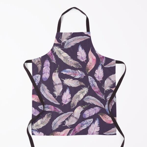 Item preview, Boho Feathers Purple And Pink Watercolor designed and sold by Primroaddesigns.