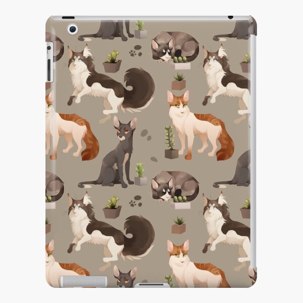 Cat Pattern iPad Snap Case