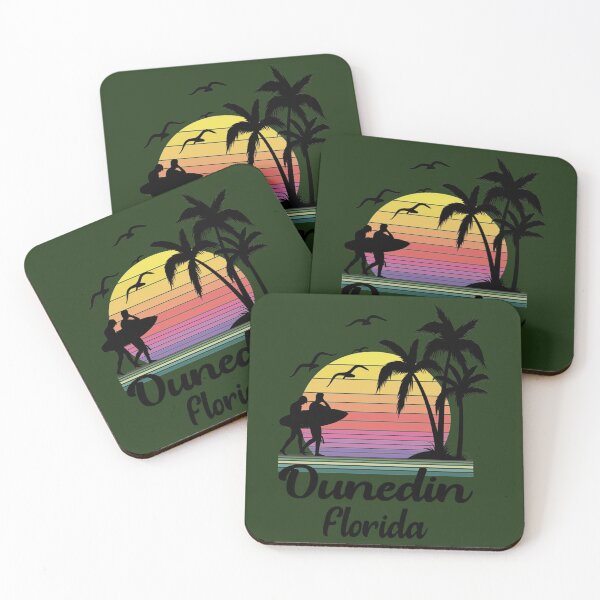 Item preview, Dunedin Florida Retro Sunset   designed and sold by sideburns556.