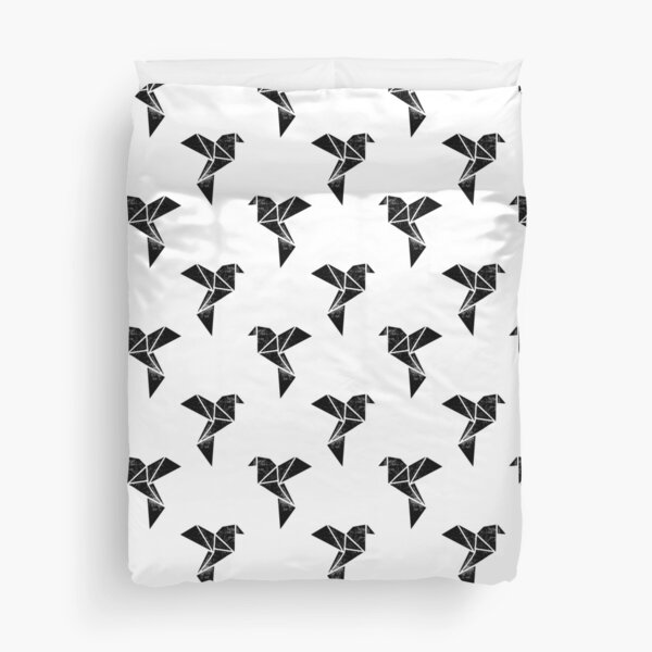 Origami Vögel | Bird Bettbezug