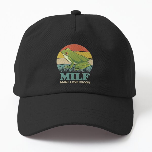 Aperçu de l'œuvre Homme j'aime les grenouilles MILF Retro Vintage Sunset Frog Lovers créée et vendue par GravitiTees.