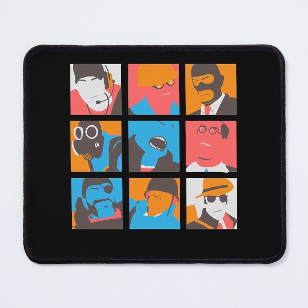 Item preview, Fortress characters face art designed and sold by FosterWillei.