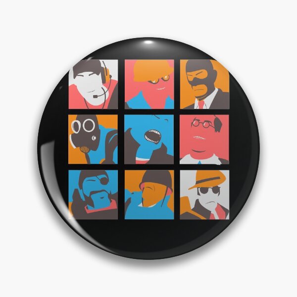 Item preview, Fortress characters face art designed and sold by FosterWillei.