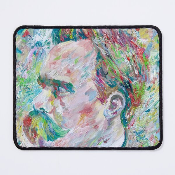 Item preview, FRIEDRICH NIETZSCHE - oil portrait .2 designed and sold by lautir.