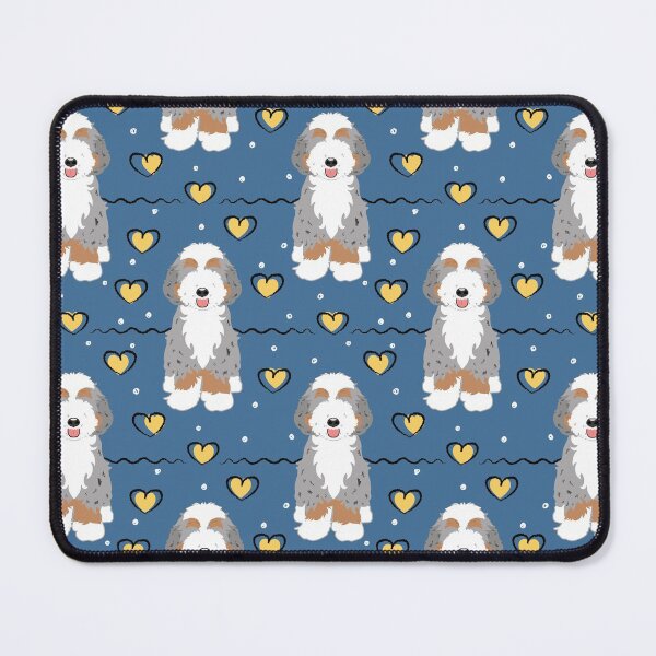 Item preview, LOVE Tri Color Aussiedoodle designed and sold by Lulupainting.