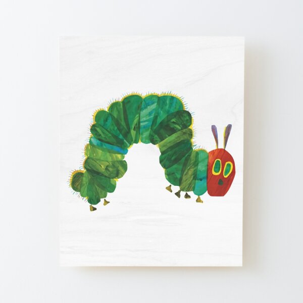 Very hungry caterpillar Wood Mounted Print