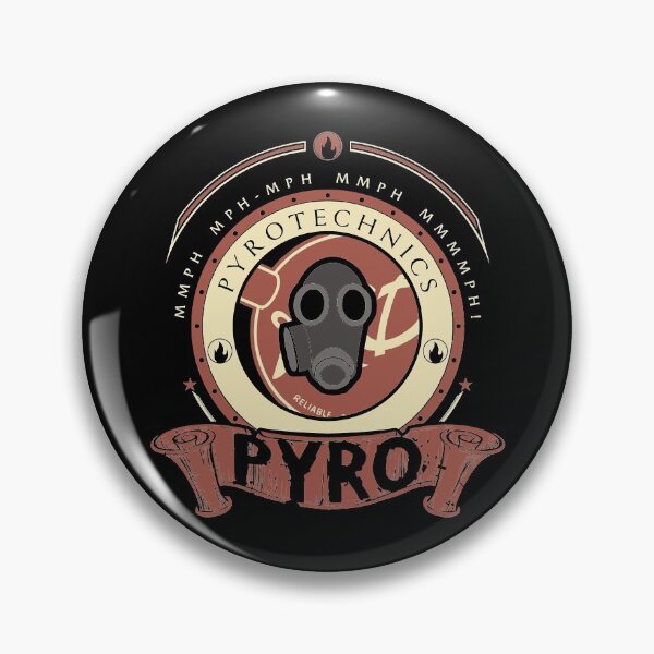 Item preview, Pyro red team logo designed and sold by FosterWillei.