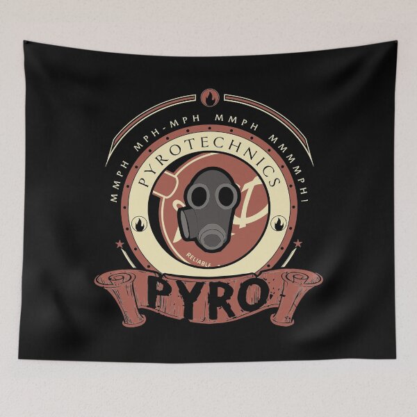 Item preview, Pyro red team logo designed and sold by FosterWillei.