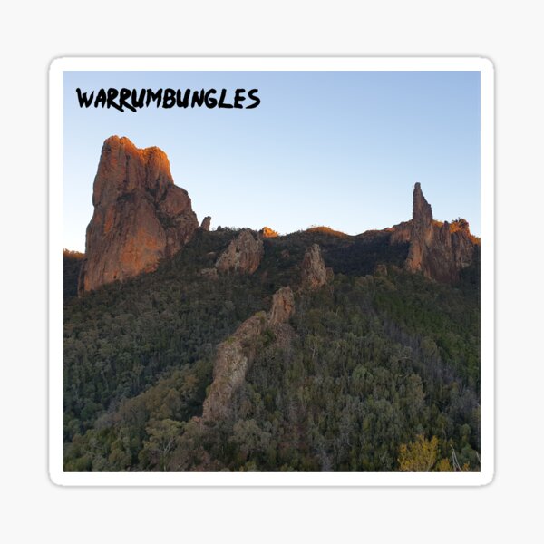 Item preview, The Warrumbungles designed and sold by Hello-Rachael.