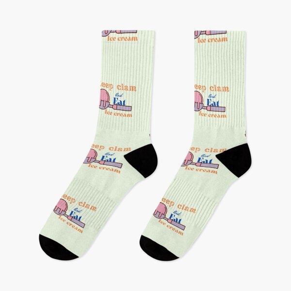 Item preview,  Keep clam and Eat Ice Cream designed and sold by imtiyaz9661.