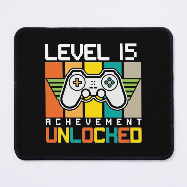 Item preview, 15th Birthday Shirt, Level 15 Achievement Unlocked T-Shirt, Video Gamer Gift, Gaming Shirt, Birthday Gamer Shirt designed and sold by UrbanJupiter1.