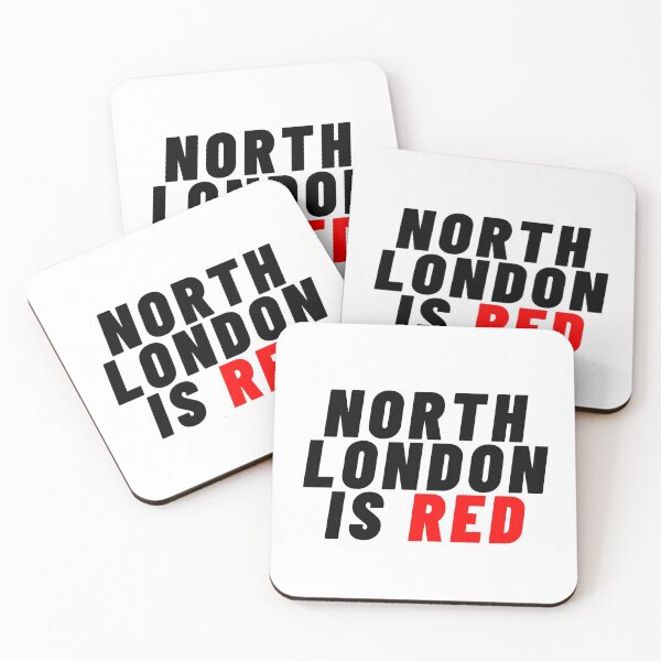 Item preview, North London is Red designed and sold by Footballdes39.