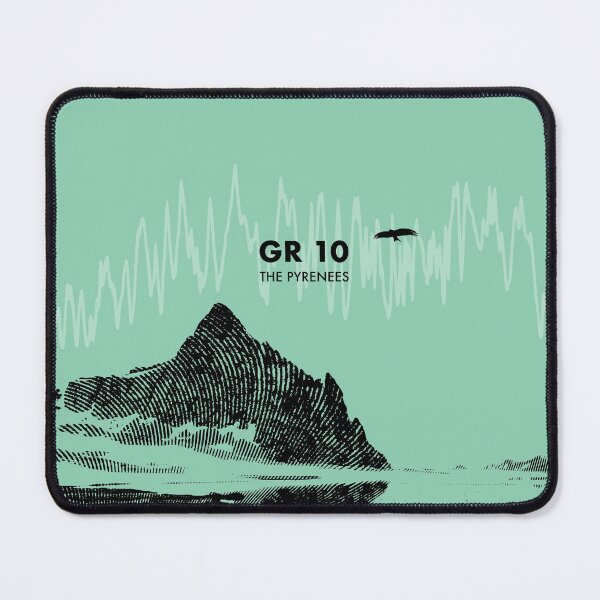 Item preview, The GR 10 Elevation Art - Green designed and sold by PilgrimageShop.