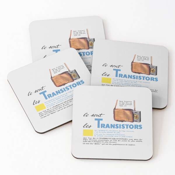 Item preview, GRAMMONT TRANSISTOR RADIO - FRENCH ADVERT designed and sold by ThrowbackAds.