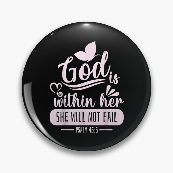 Item preview, Christian Bible Verse Psalm 46:5 designed and sold by Tomaswikstrom.