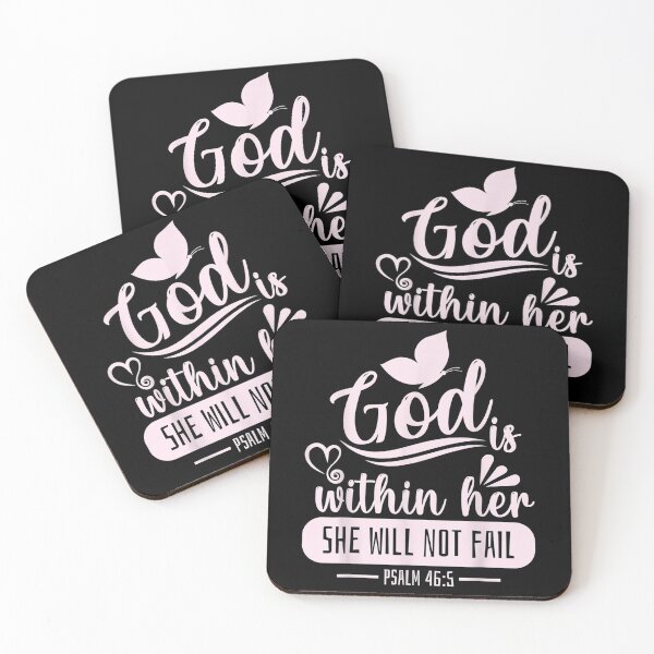 Item preview, Christian Bible Verse Psalm 46:5 designed and sold by Tomaswikstrom.