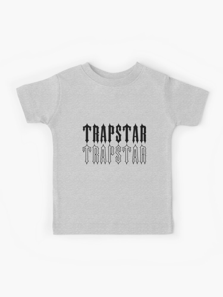 T-shirt enfant for Sale avec l'œuvre « Trapstar Noir et blanc » de l'artiste  LucasHoltPlus