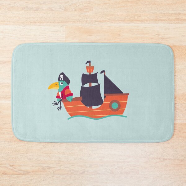 Item preview, Ahoy! Capitan Parrot on Ship! designed and sold by Domska.