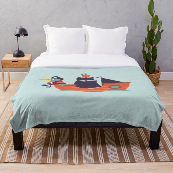 Item preview, Ahoy! Capitan Parrot on Ship! designed and sold by Domska.